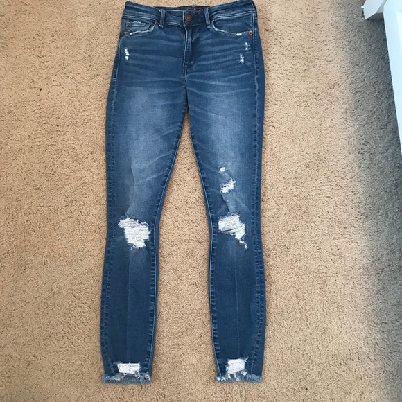 low rise ankle jeans abercrombie